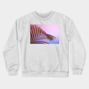 Leaves Photography With a Purple and Pink Gradient Crewneck Sweatshirt